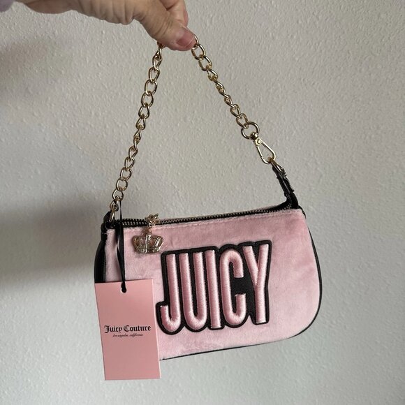 Juicy Couture Wristlet On The Right Track Wristlet - Picture 1 of 3